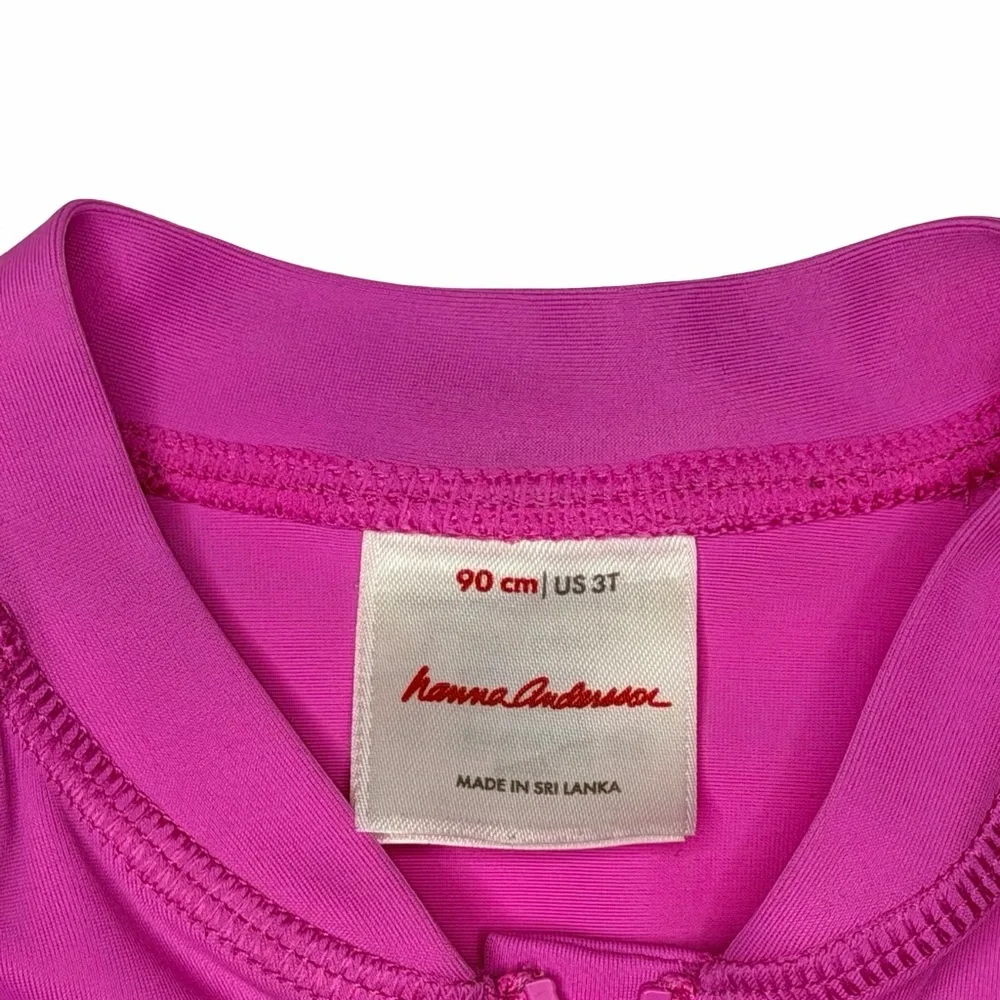 Hanna‎ Andersson Pink Rashguard Swimsuit
